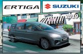2019 - Home | Suzuki · Nota: Las especificaciones aplican para Ertiga 2019 y pueden cambiar sin previo aviso. *Los valores de rendimiento de combustible indicados para este modelo,