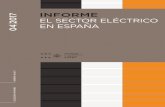 Informe 4/2017 sobre El sector eléctrico en España€¦ · ESPAÑA 1. Importancia del sector en la economía y en la sociedad Lagía ener es un elemento central en el desarrollo