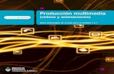 Producción multimediaeducaciondigital.neuquen.gov.ar/.../uploads/2018/01/M-Multimedia.pdf · formales y técnicos de la producción multimedia y acercar propuestas para el aula que