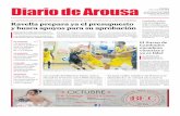 Diario de Arousa 9 de octubre de 2016 - elidealgallego.com€¦ · Licitan un contrato de refuerzo del trabajo ... La segunda jornada de la Festa ... de mañana y tarde, se vendieron