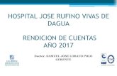 HOSPITAL JOSE RUFINO VIVAS DE DAGUA RENDICION DE …hospitaldagua.gov.co/documentos/Rendicion_de_cuentas_2017.pdf · HOSPITAL JOSE RUFINO VIVAS DE DAGUA RENDICION DE CUENTAS AÑO