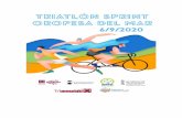 REGLAMENTO...REGLAMENTO TRIATLÓN SPRINT OROPESA DEL MAR Puntuable Circuito Triatlón Diputación de Castellón 6 de septiembre de 2020 - 09:00 h DISTANCIAS 750m natación (1 vuelta)