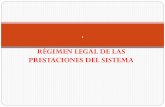 RÉGIMEN LEGAL DE LAS PRESTACIONES DEL SISTEMArua.ua.es/dspace/bitstream/10045/44012/2/prestaciones... · 2016-10-20 · Introduccion El “régimen legal o régimen general de las