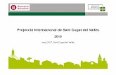 Projecció Internacional de Sant Cugat del Vallès · •EE-10-2016:Supporting accelerated and cost-effective deep renovation of buildings through Public Private Partnership (EeBPPP)