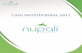 CASO INSTITUCIONAL 2017 - Nupali Institucional Nupali A.C... · parque. Después, el trabajo se enfocó en crear un vínculo con la gente que vivía alrededor del lugar, ... Se realizan