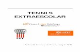 UP PROGRAMA ESPORT A L'ESCOLA UCEC · TENNIS EXTRAESCOLAR 2 1.- INTRODUCCIÓ – JUSTIFICACIÓ El Programa “ Esport a l’Escola – Tennis ” és una proposta d’Unitat de Programació