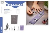 BELLEZA DAM 011 - Grafica DIMA · BELLEZA 11 cm 6.5 cm 7 x 4 cm G N 13.2 cm 8 cm 10 x 6 cm P Incluye 4 accesorios. Incluye 10 accesorios (5 brochas, 5 accesorios para manicure y un