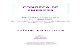 CONOZCA DE EMPRESA - OIT/Cinterfor...Conozca de Empresa Guía del Facilitador 3 PRÓLOGO A finales de los ochenta y principios de los noventa, la OIT participaba activamente en el