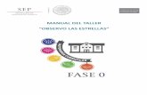 MANUAL DEL TALLER OBSERVO LAS ESTRELLAScreson.edu.mx/modeloeducativo/Clubes Propuestos... · Estructura del taller y de las sesiones de trabajo 10 Orientaciones y recomendaciones