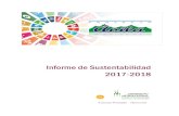 Informe de Sustentabilidad 2017-2018 · asistencia de las autoridades universitarias, autoridades de Baruta, y representantes de la Asamblea Nacional. 6. 78 participantes, entre unimetanos
