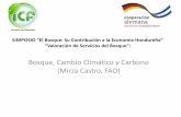 Bosque, Cambio Climático y Carbono (Mirza Castro, FAO)chmhonduras.org/phocadownloadpap/CBD/PNB/GIZ/3_Bosque Cam… · • Multilaterales como el Fondo Cooperativo para el Carbono