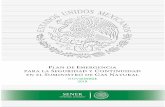 El portal único del gobierno. | gob.mx · 2018-11-26 · Aprobar el Plan de Emergencia y coordinar sus revisiones periód"cas. Ejecutar el Plan de Emergencia para el restablec miento