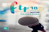 PROGRAMAftp18.cat/img/programa.pdf · cional de Fisioteràpia (#FTP18) reunirà al Centre de Con-vencions Internacional de Barcelona, durant dos dies, experts en tots els àmbits