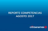 REPORTE COMPETENCIAS AGOSTO 2017gacomunicacion.net/competenciasmensual/2017/08Agosto/CITIBAN… · Publimetro Record Reforma. ACTIVIDAD GENERAL AGOSTO POR PLAZA 5.2 Reporte Competencias