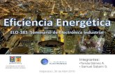 Integrantes - Universidad Técnica Federico Santa Maríaelo383/apuntes/PresentacionEE.pdf · Proyecto piloto de remplazo de motores en la minería chilena. Expo Eficiencia Energética