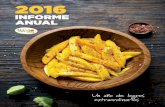 INFORME ANUAL - Mango.org · 2019-01-10 · de mango e impulsando a la industria a niveles jamás vistos anteriormente. Los invito a examinar el Informe Anual de la NMB para 2016