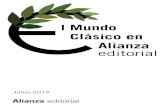 l Mundo Clásico en Alianza editorial · 312 págs. Cód.: 3468273 ISBN: 978-84-206-5808-7 Formato: 11 x 17,5 cm Obra de referencia imprescindible, la BIBLIOTECA MITOLÓGICA es un