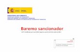 Baremo sancionador - asemerpeasemerpe.com/wp-content/uploads/2019/03/... · 2019-03-08 · G Transporte de mercancías peligrosas. H Transporte de mercancías perecederas I Transporte