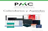 Calendarios y Agendas - PMC 2018_PMC.pdf · 2018-09-17 · Agendas Catálogo 2018 Agenda Semana Vista Características: · 12 meses en forma de agenda Semana Vista. · Vista general