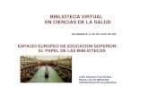 BIBLIOTECA VIRTUAL EN CIENCIAS DE LA SALUDsabus.usal.es/bib_virtual3/doc/pazbouza.pdf · 2008-07-28 · biblioteca virtual en ciencias de la salud salamanca, 21-25 de julio de 200