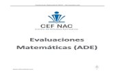 Evaluaciones Matemáticas (ADE) ceformativosceformativos.com/wp-content/uploads/2013/03/Evaluaciones...Evaluaciones Matemáticas (ADE) – ceformativos.com 2 Evaluación 1 Primer Parcial