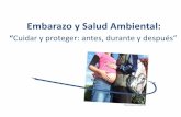 Embarazo y Salud Ambiental - Sociedad Argentina de Pediatría · • Buscar modalidades simples de intervención y prevención • Optimizar los mecanismos de articulación y coordinación