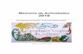 Memoria de Actividades 2019€¦ · 2 Título: Memoria de actividades 2019 de la Red Andaluza de Semillas “Cultivando Biodiversidad”. Edita y coordina: Red Andaluza de Semillas