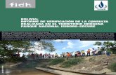 BOLIVIA: INFORME DE VERIFICACIÓN DE LA CONSULTA …tipnisesvida.net/informeFIDH.pdf · La misión estuvo conformada por Jhon Jairo Gutiérrez Berrio, integrante del Comité Permanente