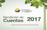 Dirección Provincial del Ambiente de Azuay · administración de la CGA. ... • Gestión de 4 áreas de conservación del cóndor andino con Nabón, Oña, Santa Isabel y Saraguro,