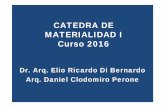 CATEDRA DE MATERIALIDAD I Curso 2016 · Microsoft PowerPoint - Clase Inaugural 2016 Author: dperone0 Created Date: 4/25/2016 2:51:49 PM ...