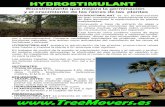 HYDROSTIMULANT · 2016-07-01 · HYDROSTIMULANT acelera la germinación de las plantas, proporciona raíces mas fuertes e impulsa la planta a un arranque mas vigoroso. En trabajos