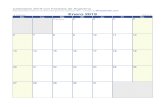 Este Calendario viene en formato PDF para una impresión ... · 2019 Feriados Nacionales y Días Festivos - Argentina Cortesia de WinCalendar.com 1 Ene. Año Nuevo 4 Feb. Día Mundial