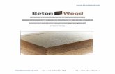 Manual Técnico de uso y características - Pannelli cemento · Los tableros en Cemento-Madera prensado tipo BetonWood ® tienen un peso específico mayor de 1.350 kg/m3 Coeficiente