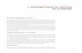 I. SUPREMA CORTE DE JUSTICIA DE LA NACIÓN · XII INFORME ANUAL DE LABORES 2007 los cuales egresaron 1,766, divididos de la siguiente manera: 1,698 por resolución, 32 enviados al