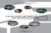 Presentación - Universidad Autónoma de Ciudad Juárez¡logo...5 Gráfica 1. Evolución de los proyectos con financiamiento externo e interno (proyectos entrantes por año) Fuente: