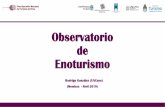 Observatorio de Enoturismo - Coviarcoviar.com.ar/.../2019/06/Informe-de-observatorio-de-enoturismo.pdf · de Enoturismo A. Caracterización de la Oferta. B. Caracterización de la