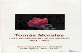 Tomás Morales¡s Morales 1996.pdf · Fotos B/N.: Fco. Mateos y otros lmprime: Gráficas VALLECIL LO, S I ... proceda al encalado y albeo de los frontis de las casas a fin de que