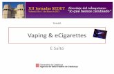 Vaping & eCigarettes - papsf.catConclusions: e-Cigarettes assessed in the context of this study were found to have immediate adverse physiologic effects after short-term use that are
