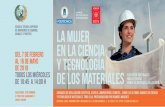 A E Madrid canales y puertos La mujer en la Ciencia y Tecnología … · 2018-02-27 · La mujer en la Ciencia y Tecnología de los Materiales U. C O M P L U T E N S E U. P O L I