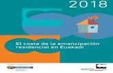 El coste de la emancipación residencial en Euskadi · 2019-12-17 · 1. Coste de acceso a la vivienda libre en propiedad 54,0 % 2. Precio máximo tolerable de compra de la vivienda