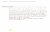 McDonald’s® Informe global de responsabilidad ... · McDonald’s® Informe global de responsabilidad corporativa 2006 de McDonald’s Para nosotros en McDonald's, la responsabilidad