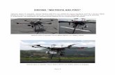 DRONE “MATRICE 600 PRO” - Geosistemas Latinoamericanageosistemas.mx/wp-content/uploads/2017/10/Drone-M600-Pro-GS_S… · Vehículo aéreo no tripulado, “Drone” Matrice 600