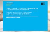 INSTITUT DE GOVERNANÇA I DIRECCIÓ PÚBLICAitemsweb.esade.edu/idgp/MemoriaIGDP_1314_cat.pdf · abordar els reptes econòmics de competitivitat com per avançar cap a societats més