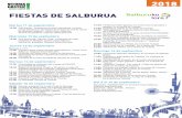 FIESTAS DE SALBURUA - Vitoria-Gasteiz · 11:00 II Carrera de Motos Molto. En el Parque del Este 11:00 Exposición de coches antiguos. En el Parque del este 11:00 Pinta caras, juegos