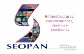 consideraciones, desafíos y previsiones · 2017-10-22 · Infraestructuras: consideraciones, desafíos y previsiones. Madrid, 14 de marzo de 2013 3 / 47 1. Las infraestructuras no