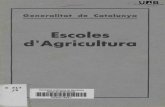 Escoles d'Agricultura - UAB Barcelona · tre primers cursos del batxillerat cíclic. b) la presentació d'un certificat d'haver aprovat el pla. d'estudis del batxillerat no cíclic,