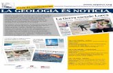 LA GEOLOGIA ÉS NOTÍCIA · 425 estudiants de batxillerat d’arreu de les terres catalanes. No hi ha dubte que la geologia és notícia i interessa. Esperem que aquestes conferències