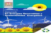 Diplomado En Energías Renovables y Sostenibilidad Energé · PDF file Diplomado en Energías Renovables y Sostenibilidad Energética Diplomado ... producción, proyectos, gestión
