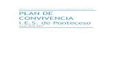 PLAN DE CONVIVENCIA PONTECESO 2016-2017...Aprobado no Consello Escolar do 30 de xuño de 2016. (Claustro do 30 de xuño de 2016). PLAN DE CONVIVENCIA I.E.S. de Ponteceso curso 2016-2017