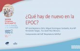 ¿Qué hay de nuevo en la EPOC?2019.congresodelasemfyc.com/readcontents.php?file=web... · PATOLOGIA •Trastorno de la via aérea pequeña o anomalías •Enfisema ... La estimaciones